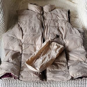 Atmosphere Down Vest XL khaki